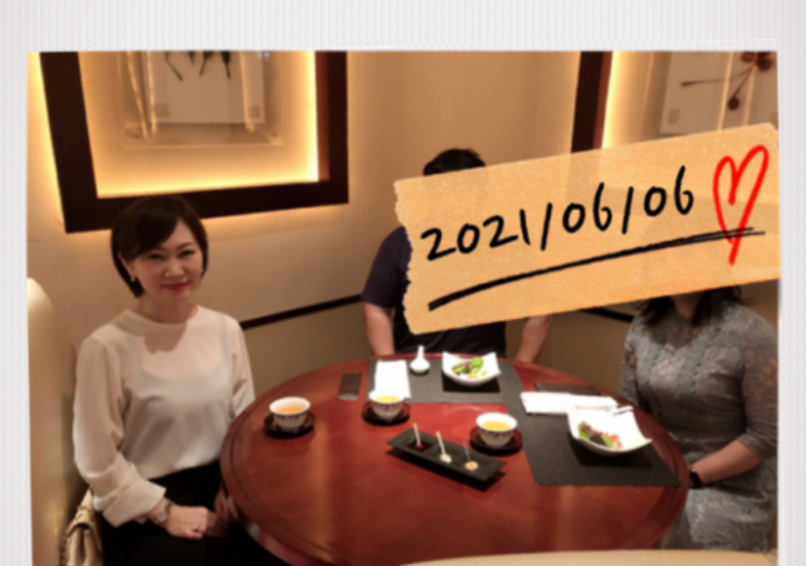 2021/06/06成婚ランチ