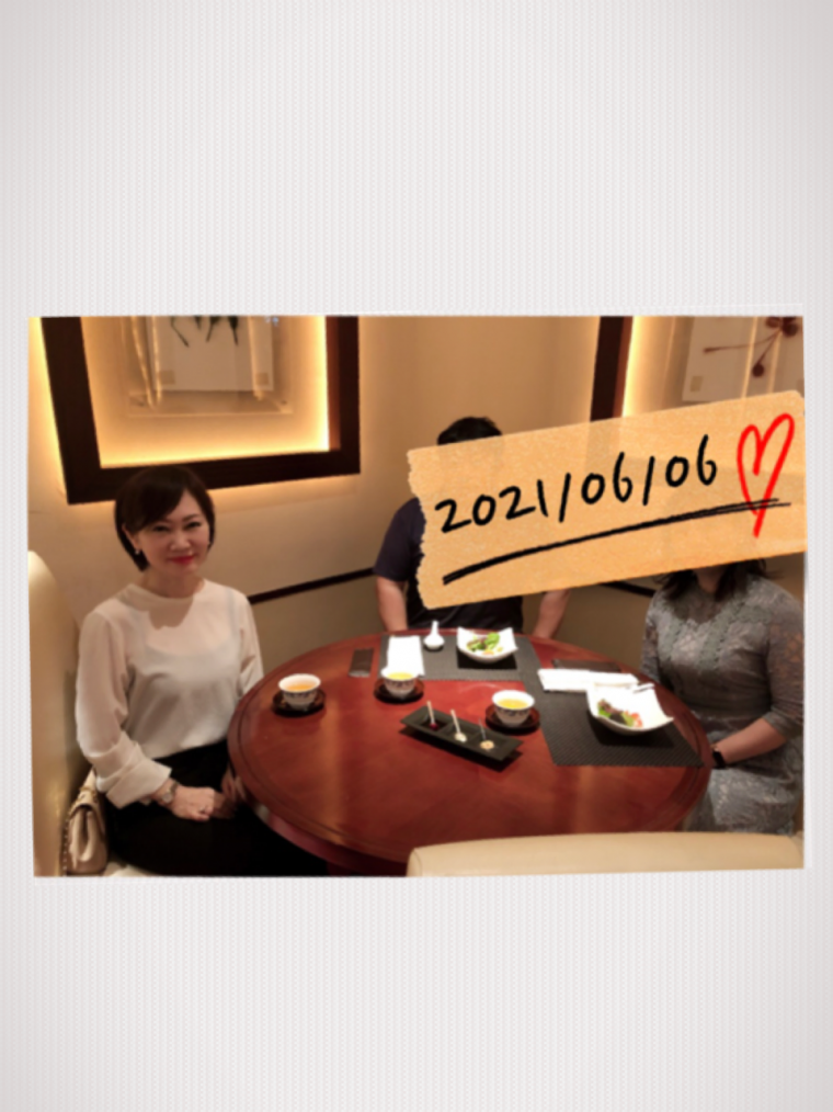 2021/06/06成婚ランチ