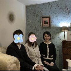 高年収男性とデザイナー女性